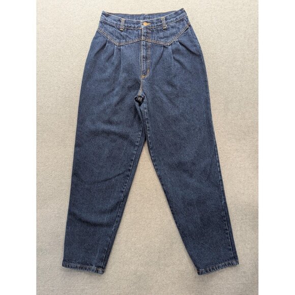 Vintage Boca Chica Jeans Womens 10 High Waist Pleated Tapered Made USA 90s Boho - Picture 1 of 13